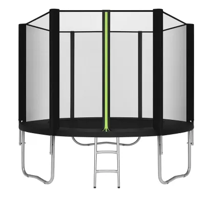 Trampoline avec Filet de Sécurité et Échelle - Rond - 366 cm