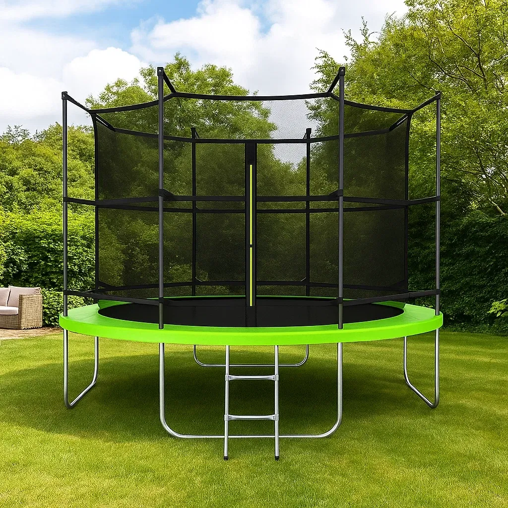 Trampoline rond avec Filet de Sécurité - 366 cm