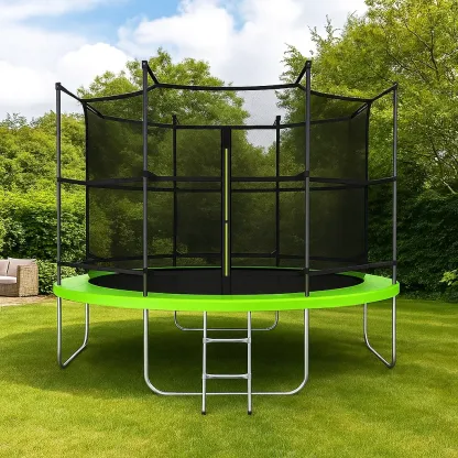 Trampoline rond avec Filet de Sécurité - 366 cm