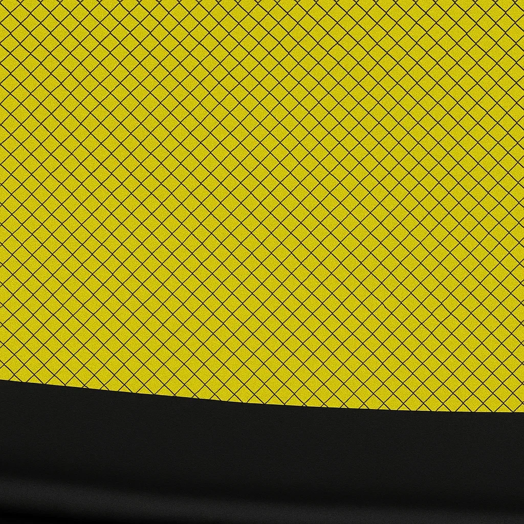 Trampolines Diamètre 180cm x Hauteur 200cm, Noir et Jaune