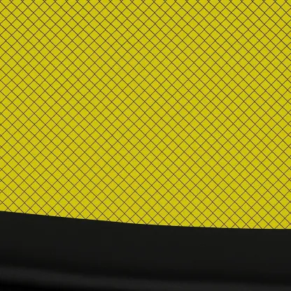 Trampolines Diamètre 180cm x Hauteur 200cm, Noir et Jaune