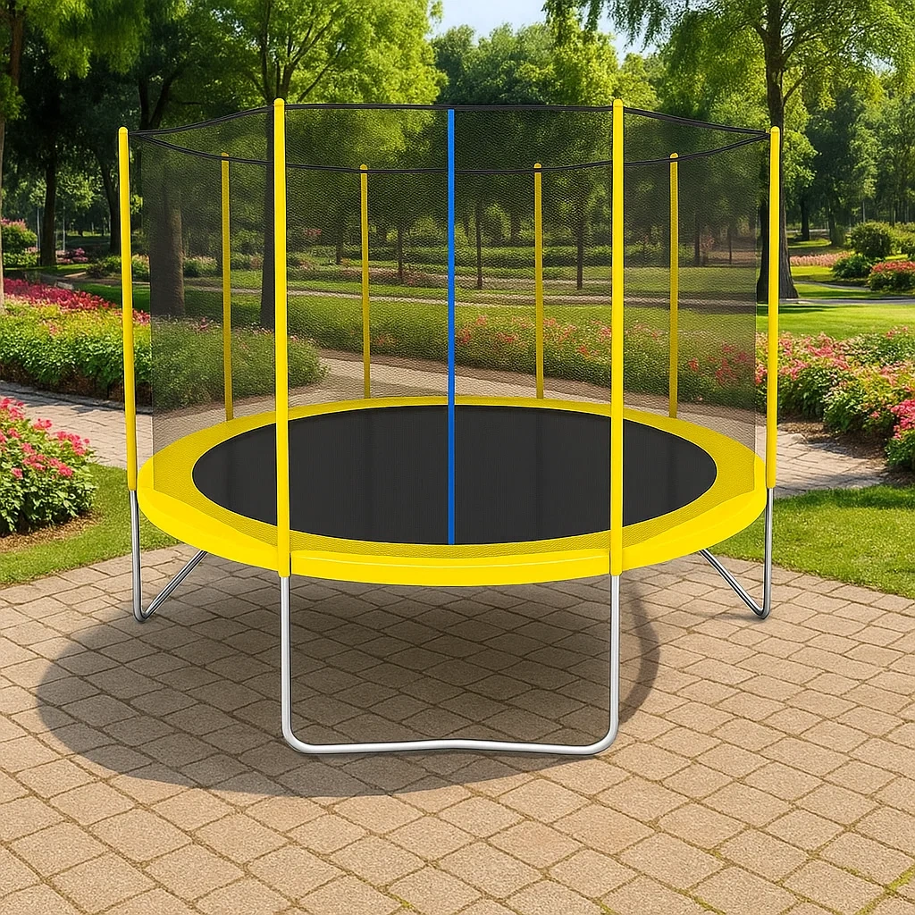 Trampolines 305cmx280cm jaune noir