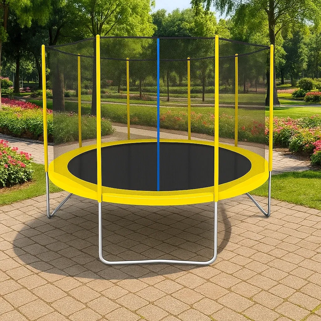 Trampolines 305cmx280cm jaune noir