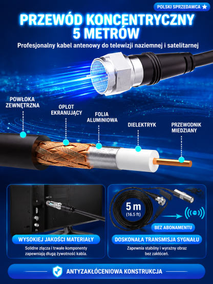 HD cyfrowa antena telewizyjna