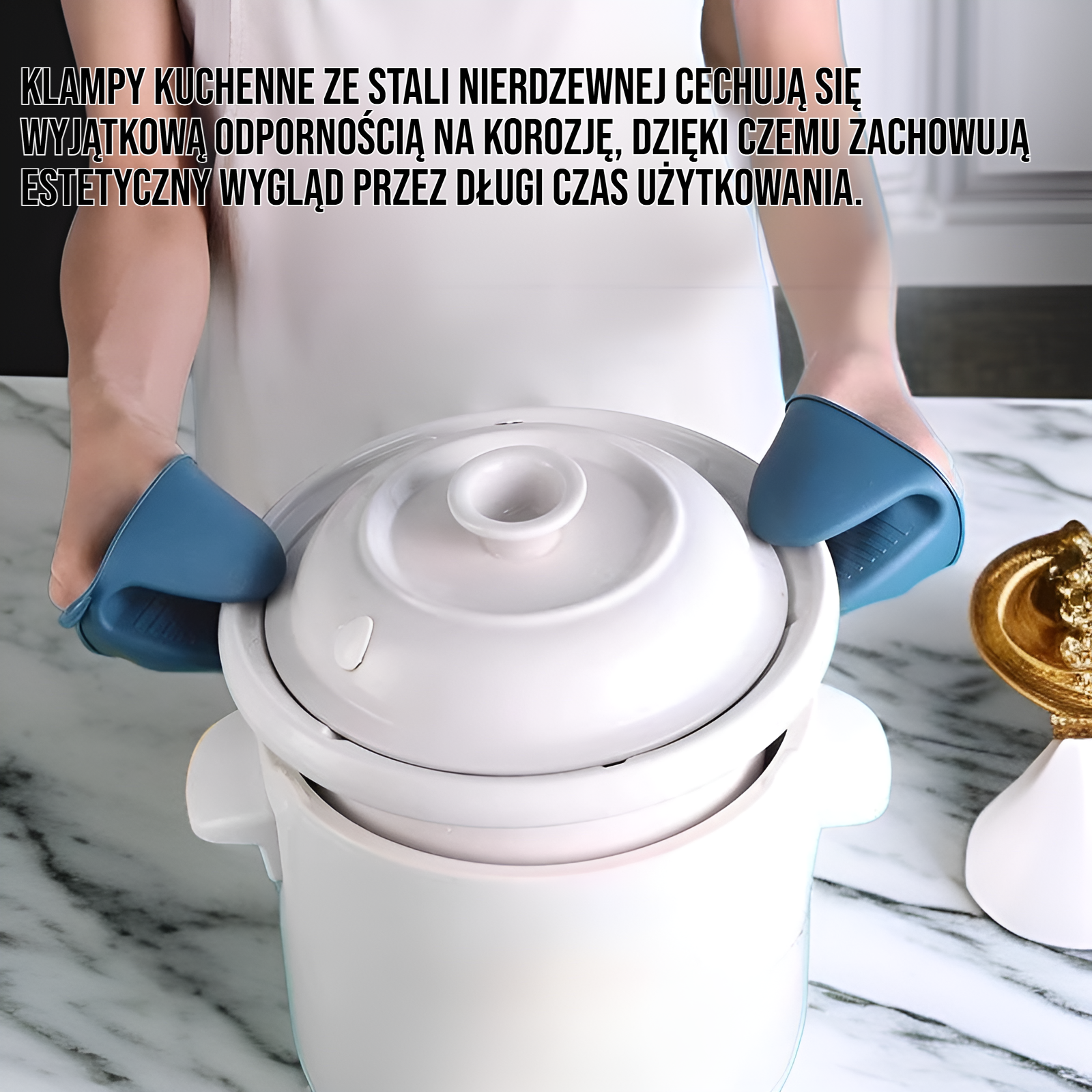 Klipsy kuchenne zabezpieczające przed oparzeniem
