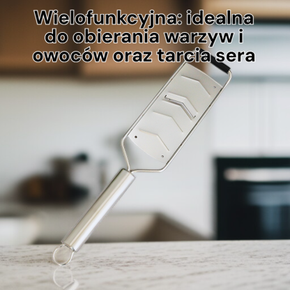 Kuchenny obieraczka do warzyw i owoców, tarka do sera, 304 stal nierdzewna