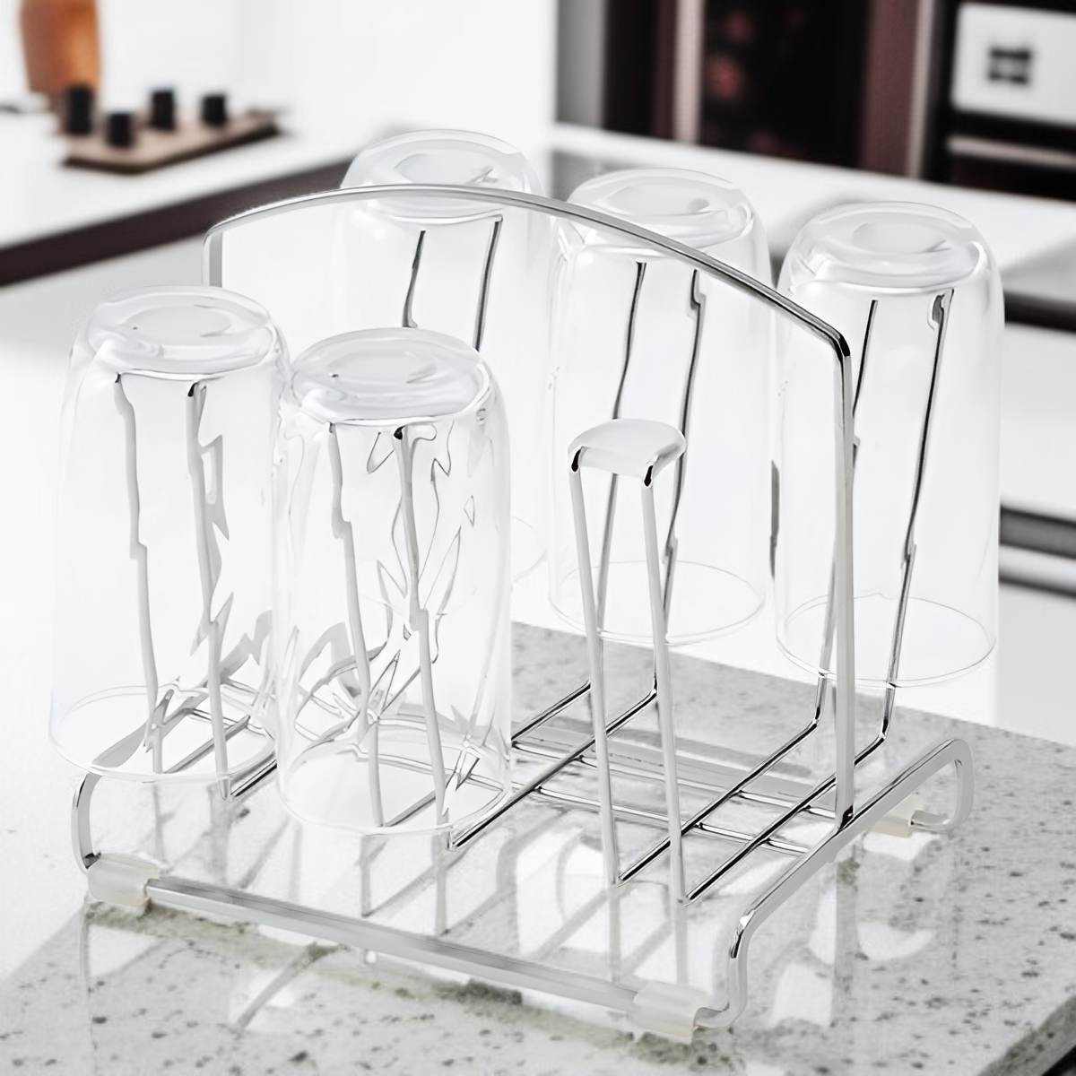 All-Stainless Steel Spice Jar & Kitchen Utensil Holder Set