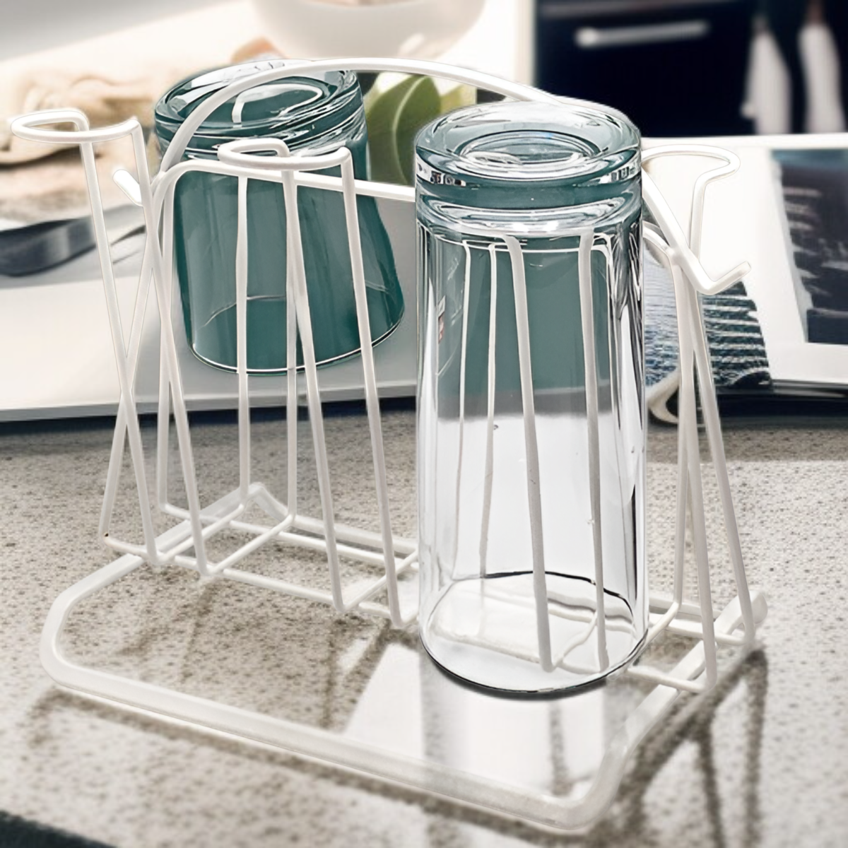 All-Stainless Steel Spice Jar & Kitchen Utensil Holder Set