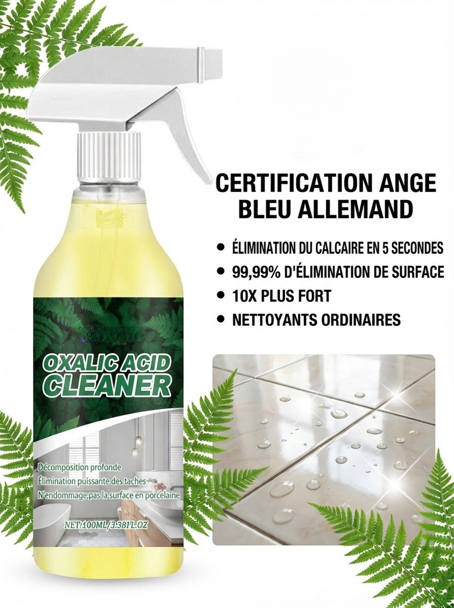 Acide oxalique nettoyant