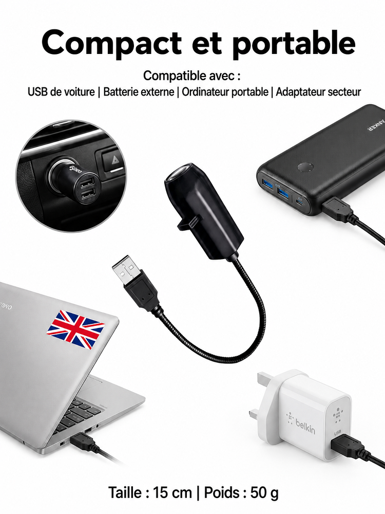 Nouveautés: -50%! LED ambiance lampe de projection à lamelles interchangeables! 15 ambiances étoilées au choix.