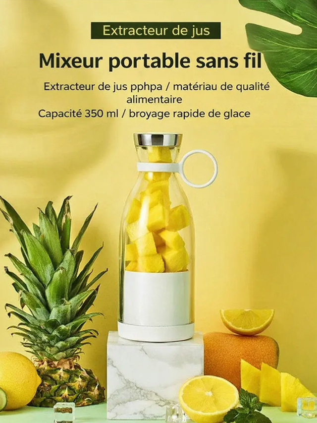 Mini Presse-Agrumes Électrique Nomade 