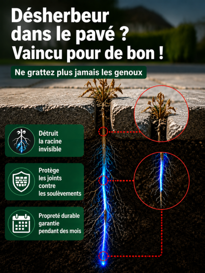 Liquide de dissolution nanométrique pour racines mortes – Pénétration et efficacité accrues