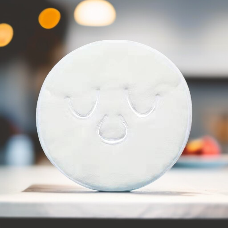 Serviette chauffante pour le visage