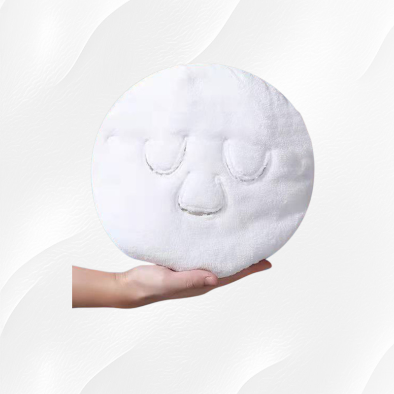 Serviette chauffante pour le visage