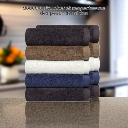 Serviette pour le visage