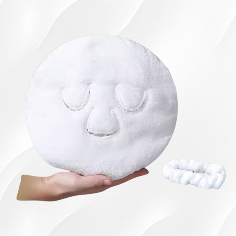 Serviette chauffante pour le visage