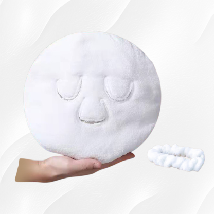 Serviette chauffante pour le visage