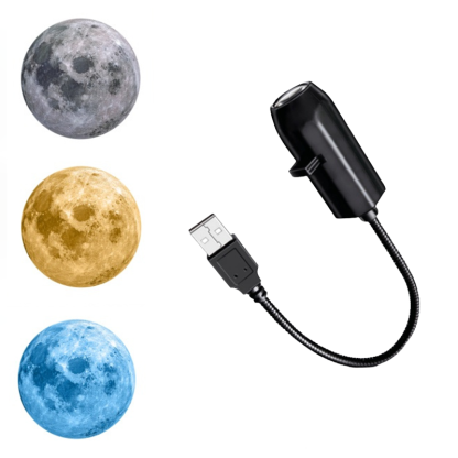 Nouveautés: -50%! LED ambiance lampe de projection à lamelles interchangeables! 15 ambiances étoilées au choix.