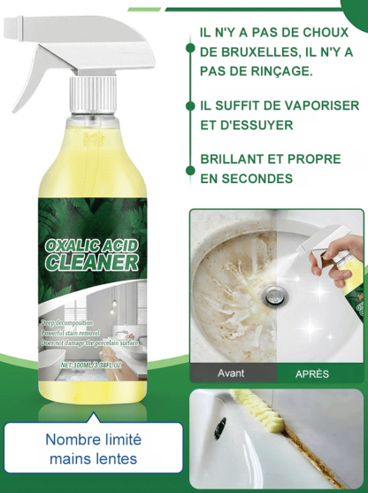 Acide oxalique nettoyant