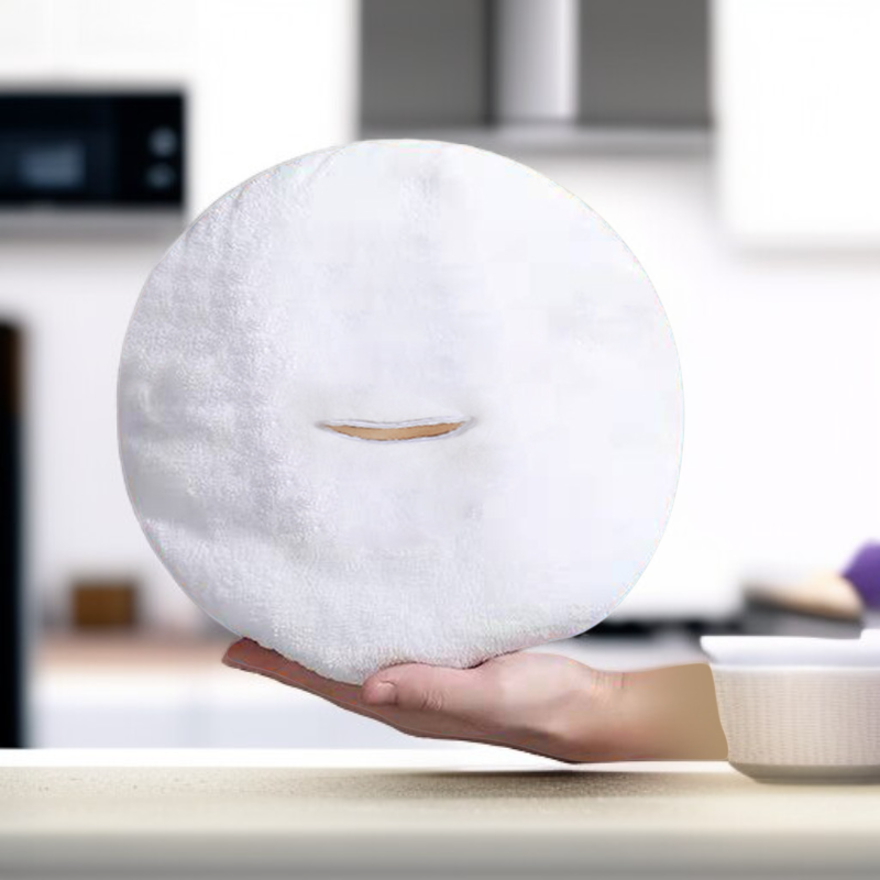 Serviette chauffante pour le visage