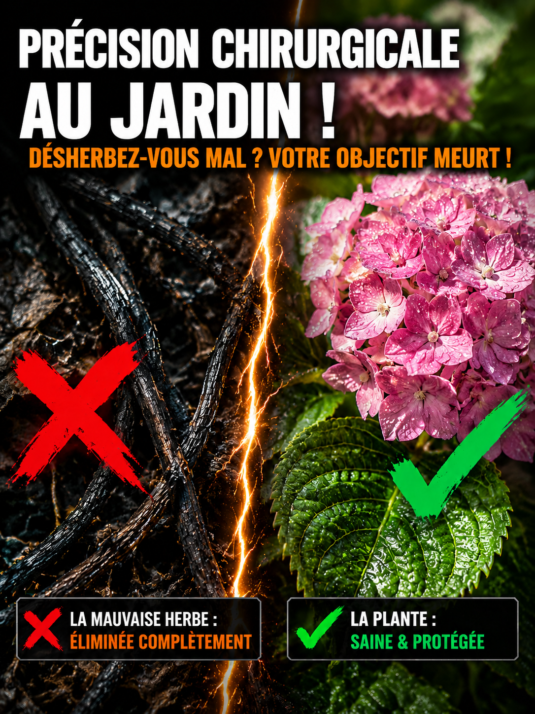 Liquide de dissolution nanométrique pour racines mortes – Pénétration et efficacité accrues