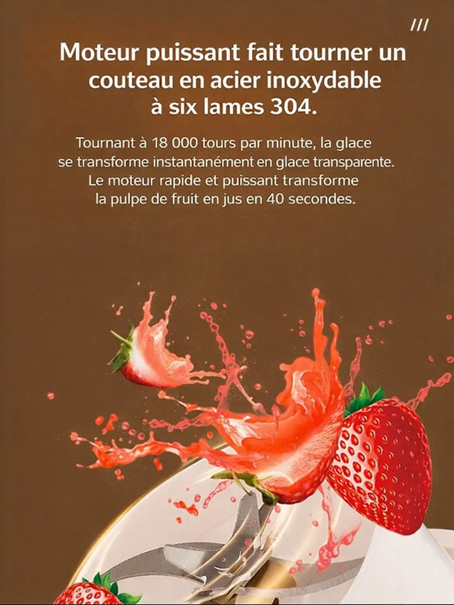 Mini Presse-Agrumes Électrique Nomade 