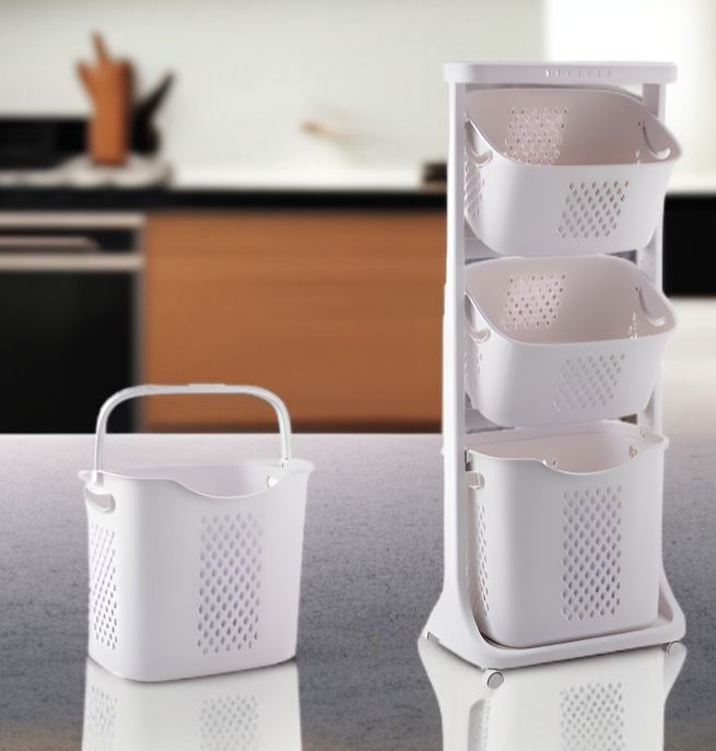  Panier à linge pliable 