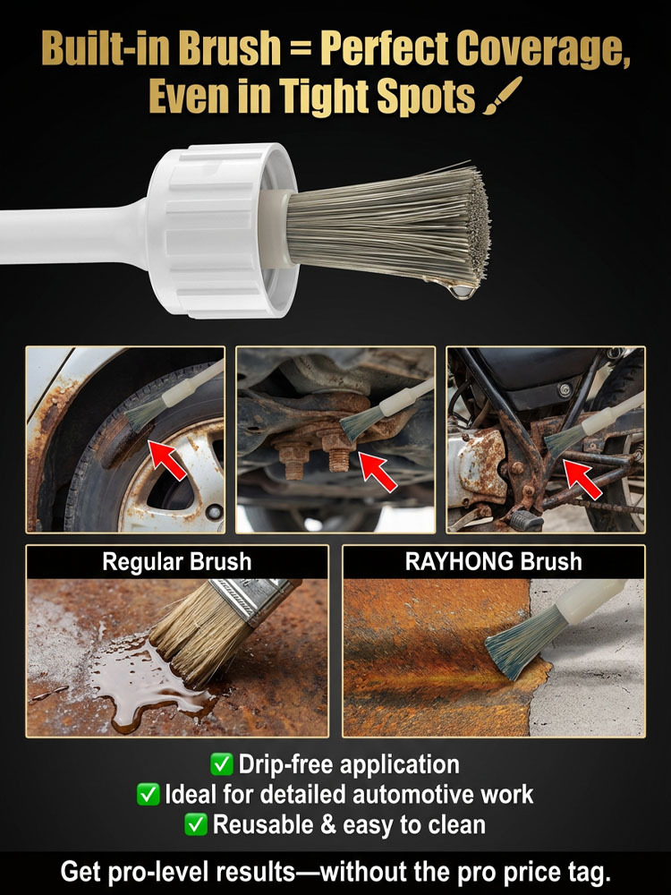 Prevent costly frame damage before it starts! 💰Rust-removing and refurbishing automotive primer converter🚛6 bottles for $56: Complete protection for your fleet! 