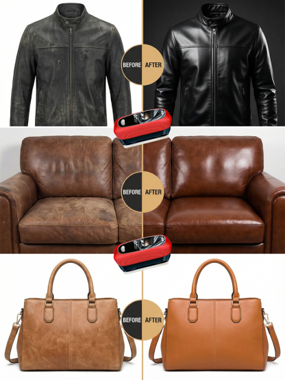 Buy 1 get 1 free 🔥Buy 2 get 2 free🔥[A helpful tool for repairing leather goods at home] Genuine leather care and cleaning wipe✨ One Wipe Renewal – Bring Old Leather Back to Life🛡️ Nourish + Repair + Protect – One Bottle Solves All Leather Issues