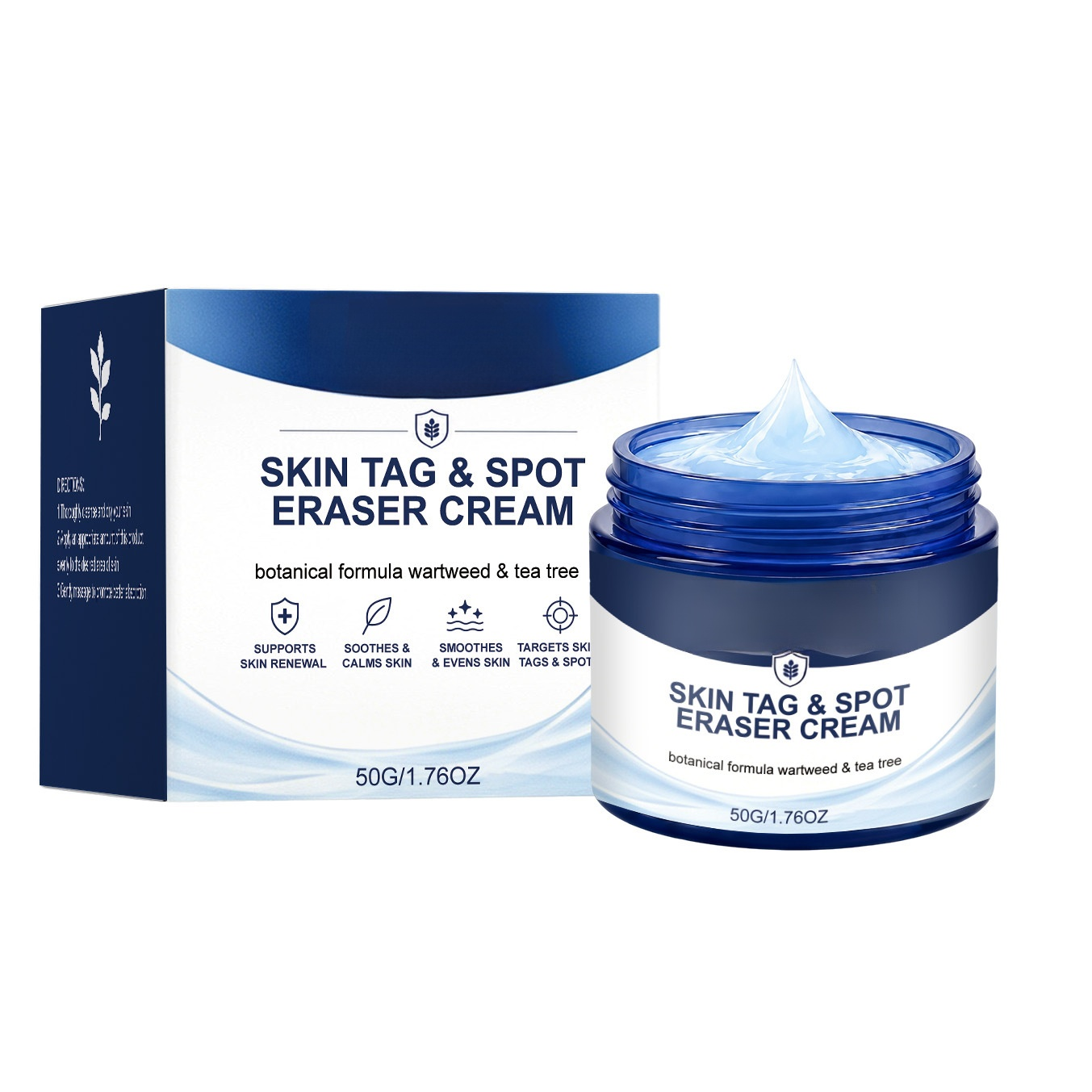7-Day Fast Acting Botanical Skin Tag & Spot Eraser Cream – Dermatologist Recommended Pain-Free Home Alternative to Surgery & Liquid Nitrogen (Clearance Sale)