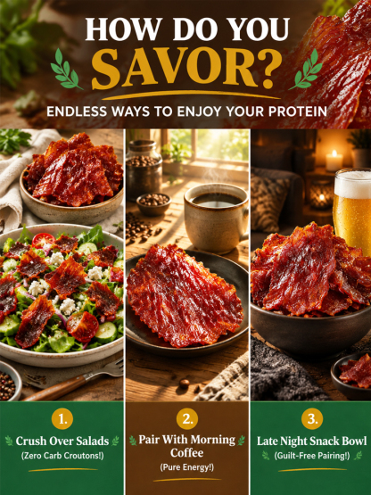 💥 EXPORT OVERSTOCK CLEARANCE: Premium Whole-Muscle Artisan Beef Jerky - 0% Sugar, Keto-Friendly & 12-Hour Slow Dehydrated (Factory Direct BOGO Sale)