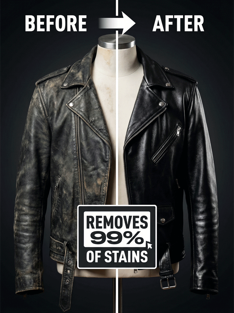 Buy 1 get 1 free 🔥Buy 2 get 2 free🔥[A helpful tool for repairing leather goods at home] Genuine leather care and cleaning wipe✨ One Wipe Renewal – Bring Old Leather Back to Life🛡️ Nourish + Repair + Protect – One Bottle Solves All Leather Issues