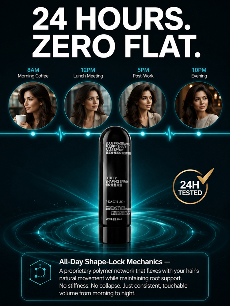 3-Sec Airy Fluffy Shaping Spray: Zero White Cast, 24H Shape-Lock & 12H Coastal Breeze Scent [US Early Bird Liquidation Sale] 💨✨