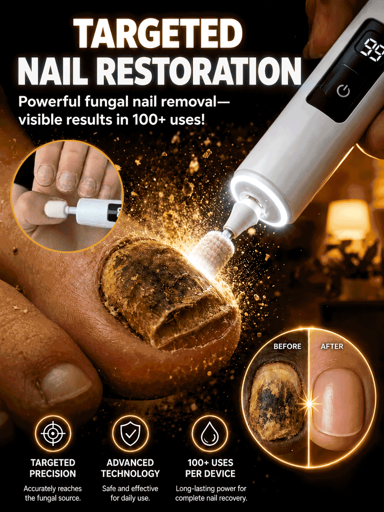 GET FLAWLESS NAILS IN 4 WEEKS! 🇩🇪 German-Engineered Pedicure Tool – FLASH SALE! 💥