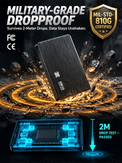32TB Monster Portable SSD – 2000MB/s Military-Grade Pocket Hard Drive & Award Winner (Final Inventory Blowout)