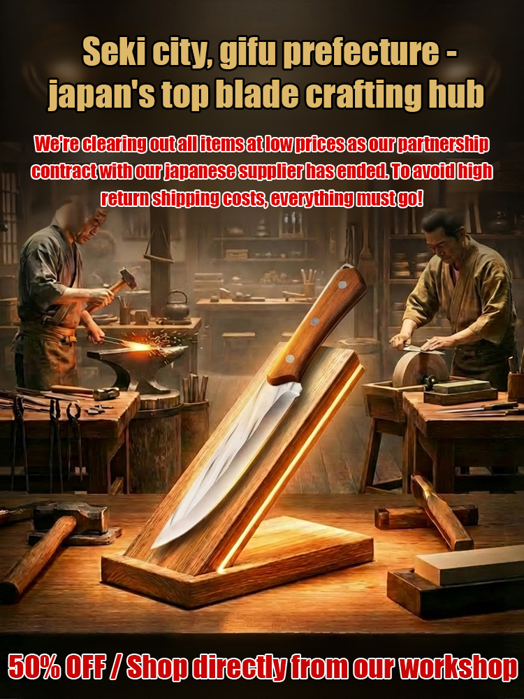 Forged by Hand, Razor-Sharp Precision🔨Upgrade handcrafted kitchenware.🪵Ergonomic Wood Handle – Steady & Precise Butchery🥩Multi-Purpose: Deboning, Trimming, Skinning, Slicing