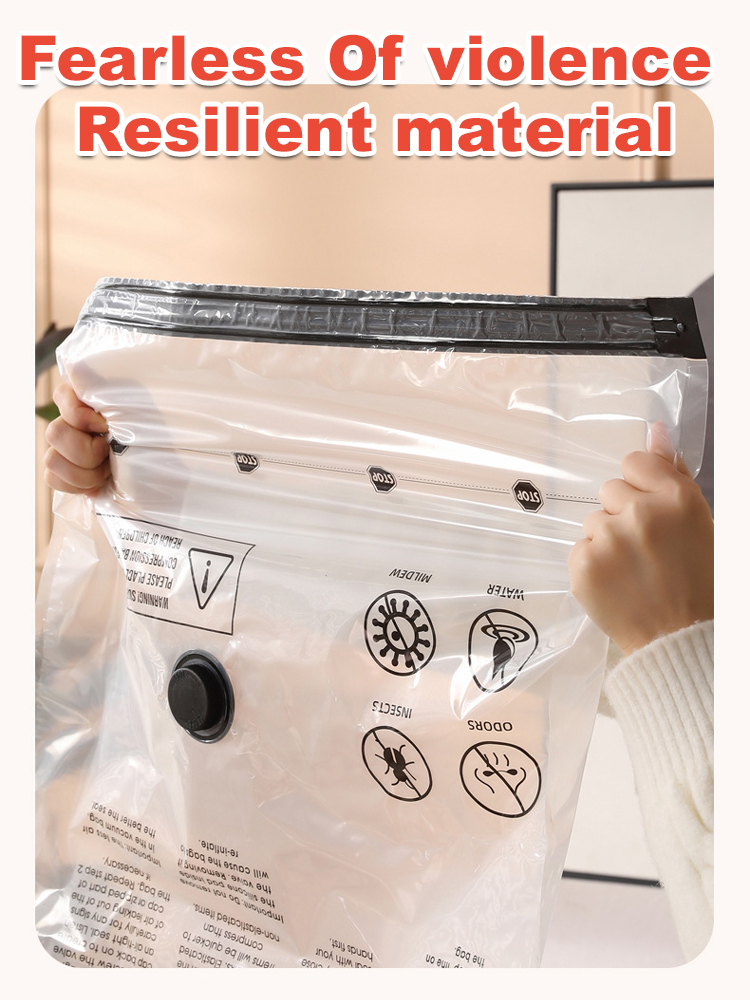 Reclaim 75% of Your Closet Space Instantly! Make the clutter vanish 📦No More Manual Pumping! Powerful electric suction for a tidy home in seconds ⚡Shield your clothes from moisture and dust 🛡️It’s like magic for your storage room 🌬️