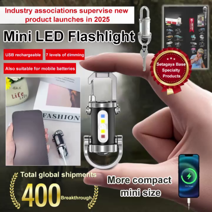 Flashlight, Power Bank, SOS: This 3-in-1 EDC Is Under $10! 🔦Smaller Than a Thumb, Brighter Than a Streetlight. Hands-Free! 💡Rugged, Waterproof & Ready. The Ultimate Outdoor Survival Tool 🌲99% Choose the 6-Pack! Get Yours Today for Just $9 Each! 📉