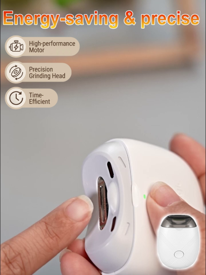 No More Accidental Cuts! Safe & Gentle Nail Care at Home 🛡️Salon-Perfect Nails in Seconds with Zero Effort 💅Ultra-Quiet Trimming with LED Light for Perfect Precision 🌙