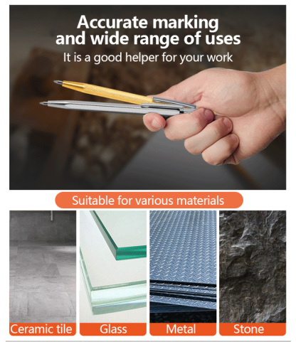 Buy 2 Get 1 FREE! Buy 4 Get 2 FREE! 🎁🛒Tile cutting pen💎🏗️ Diamond-Hard Performance: Cut Through Stone and Steel as Effortlessly as Tofu.