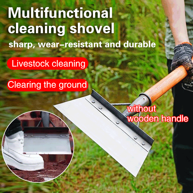 One Shovel, 1000 Uses! 🛠️Steel Blade: Clean Fast! ⚡Multifunctional cleaning shovel🌱Weed & Scrape with Ease🏗️Unbeatable Cleaning Power