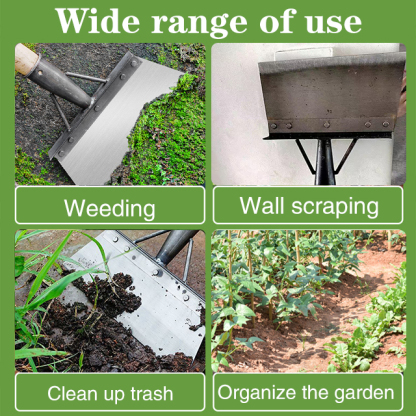 One Shovel, 1000 Uses! 🛠️Steel Blade: Clean Fast! ⚡Multifunctional cleaning shovel🌱Weed & Scrape with Ease🏗️Unbeatable Cleaning Power