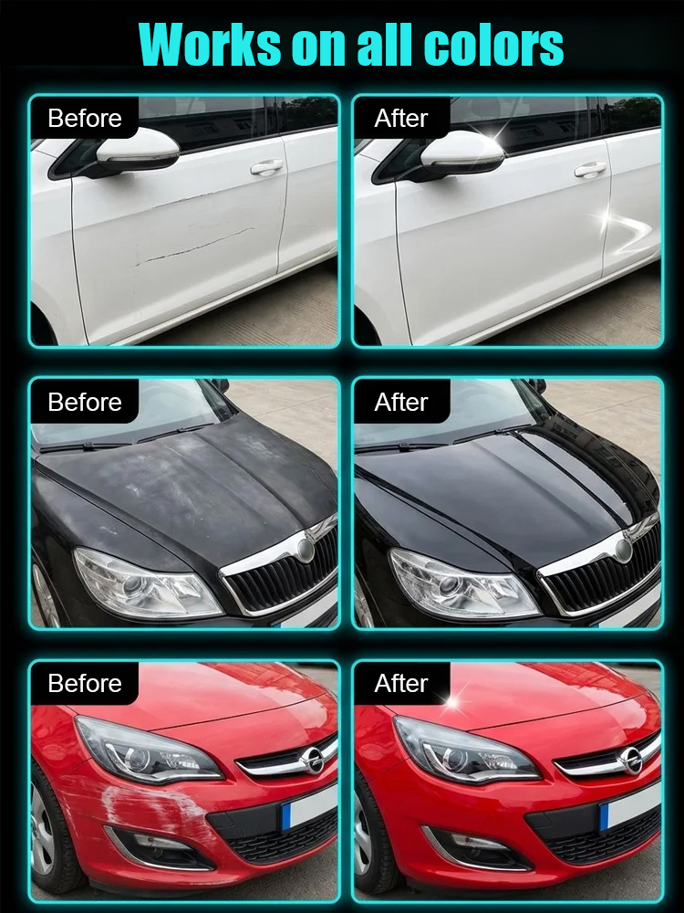 Save $200! Get Professional Showroom Shine Right in Your Driveway ✨Don't Let Scratches Kill Your Car's Value! Wipe Them Away Instantly 🚗Fills Scratches Like Magic! Make Your Old Car Shine Like New 💎