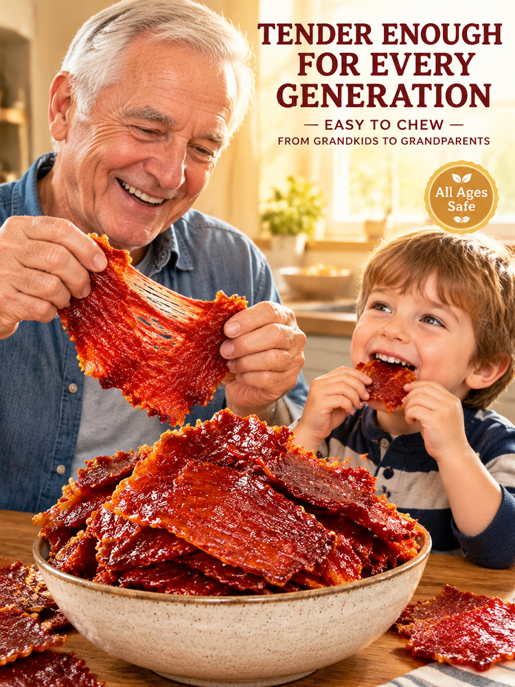 💥 EXPORT OVERSTOCK CLEARANCE: Premium Whole-Muscle Artisan Beef Jerky - 0% Sugar, Keto-Friendly & 12-Hour Slow Dehydrated (Factory Direct BOGO Sale)
