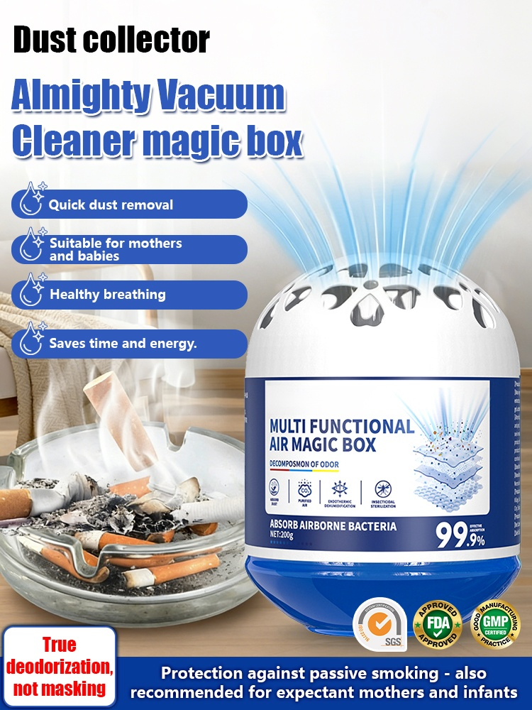 Final call! Sale ends in 3 hours. Don't miss out.⏰⚡【Dust Buster】Universal Suction Magic Box🤖✨Auto-sensing tech: Hands-free home cleaning magic!