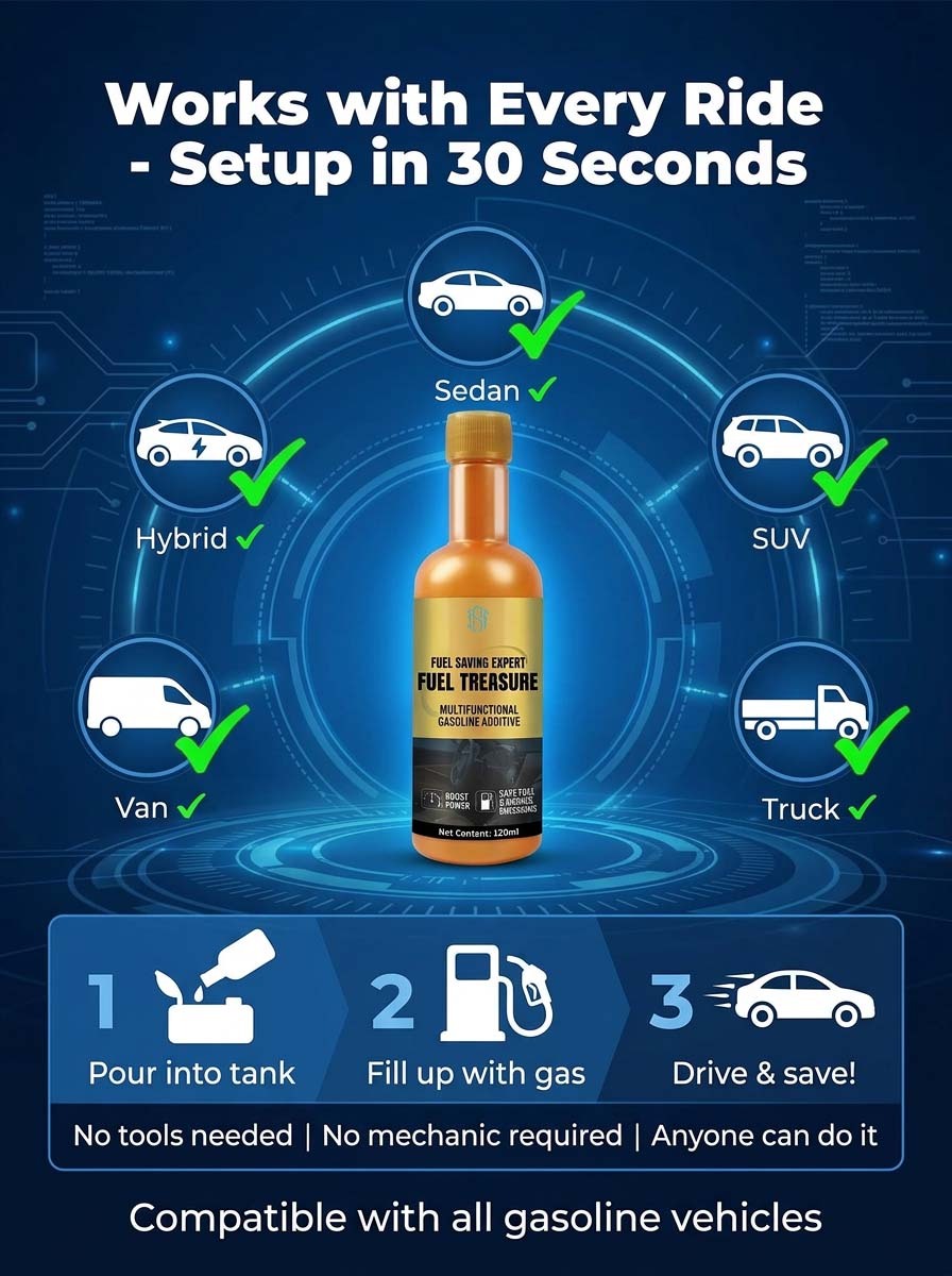 Tired of high gas prices? Save big every 2,000 miles! 💸One easy step to peak performance: Just pour and drive! 🛠️Blast away carbon buildup and restore your engine’s horsepower! 🏎️Buy 3 Get 3 FREE! The ultimate fuel saver for every US driver. 🇺🇸