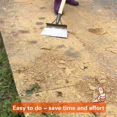 One Shovel, 1000 Uses! 🛠️Steel Blade: Clean Fast! ⚡Multifunctional cleaning shovel🌱Weed & Scrape with Ease🏗️Unbeatable Cleaning Power