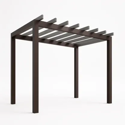 Pergola a telaio in alluminio per esterni-Pinevian