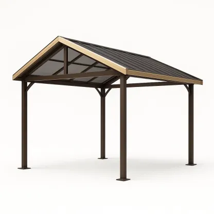 Padiglione in acciaio,300x400x270 cm-Pinevian