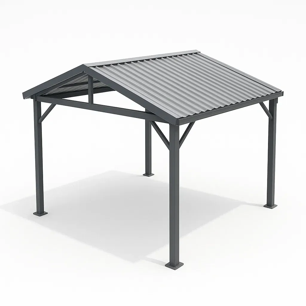 Padiglione in acciaio per il giardino-Pinevian